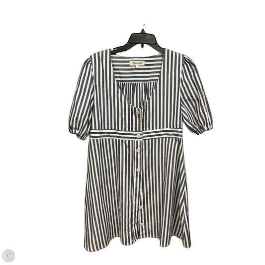 Dress Casual Short By Madewell In Striped Pattern, Size: L