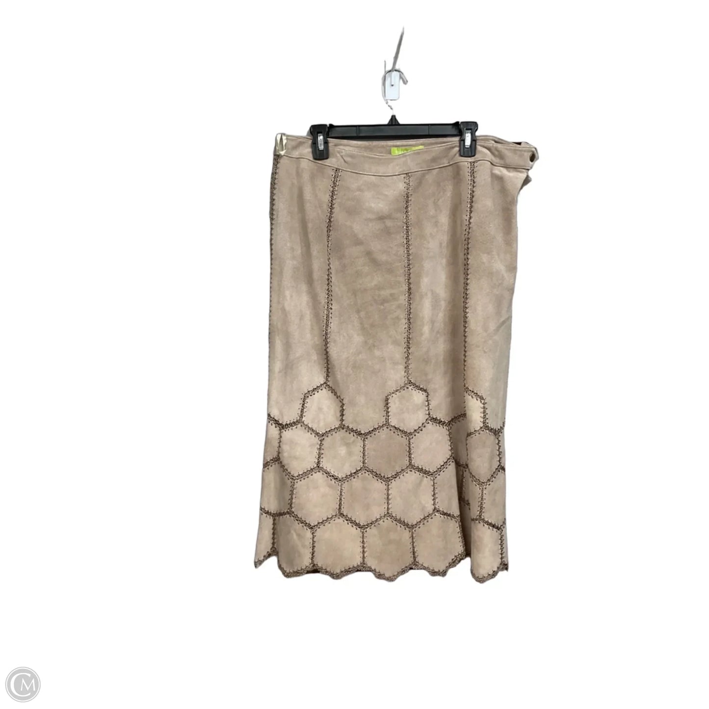 Skirt Midi By Sigrid Olsen In Tan, Size: 16