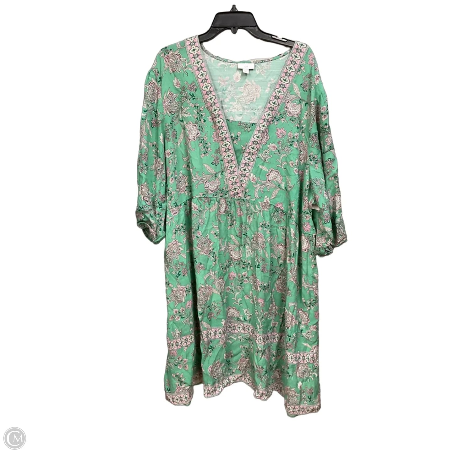 Dress Casual Short By J. Jill In Floral Print, Size: 4x