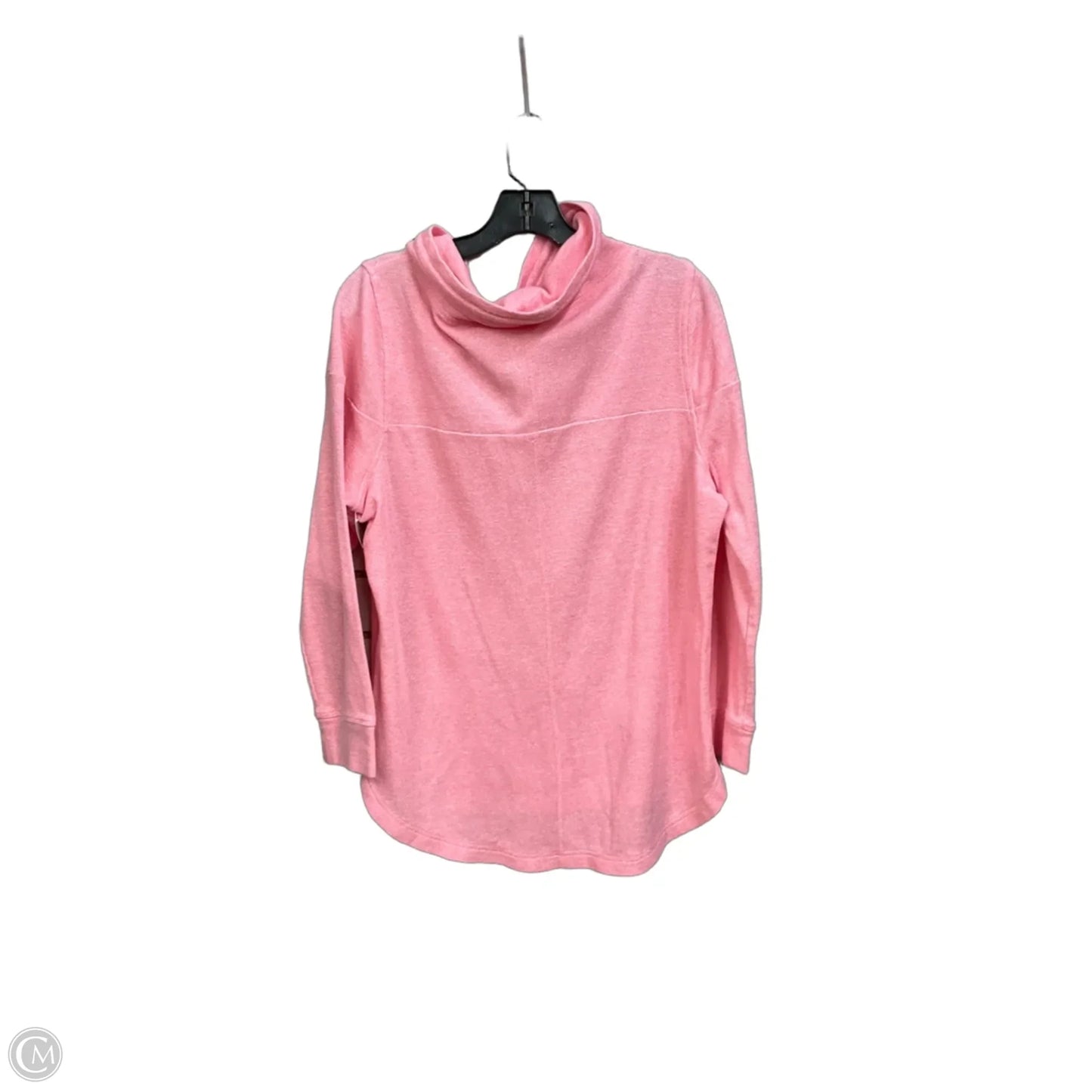 Top Long Sleeve By Talbots In Pink, Size: 1x
