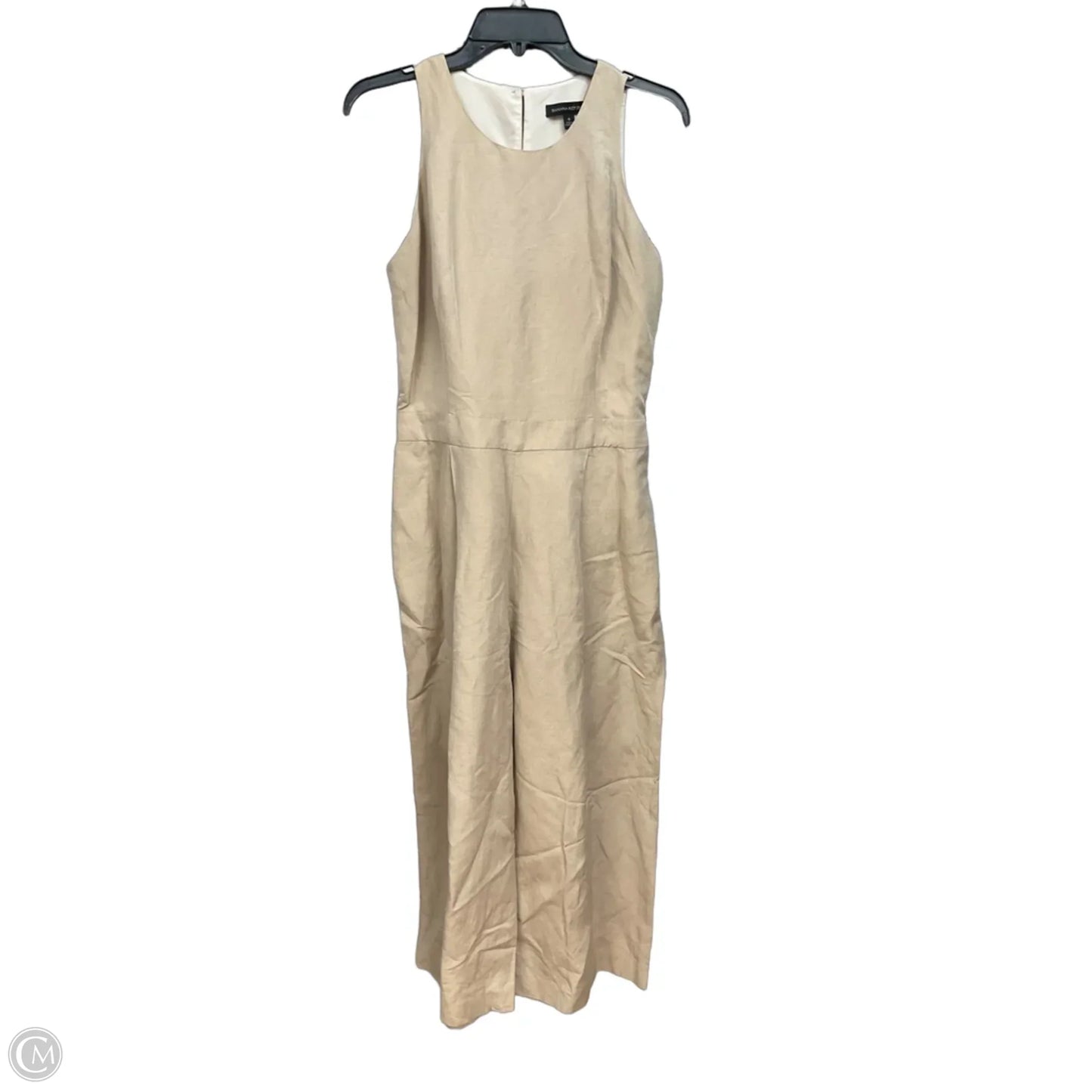 Jumpsuit By Banana Republic In Tan, Size: M