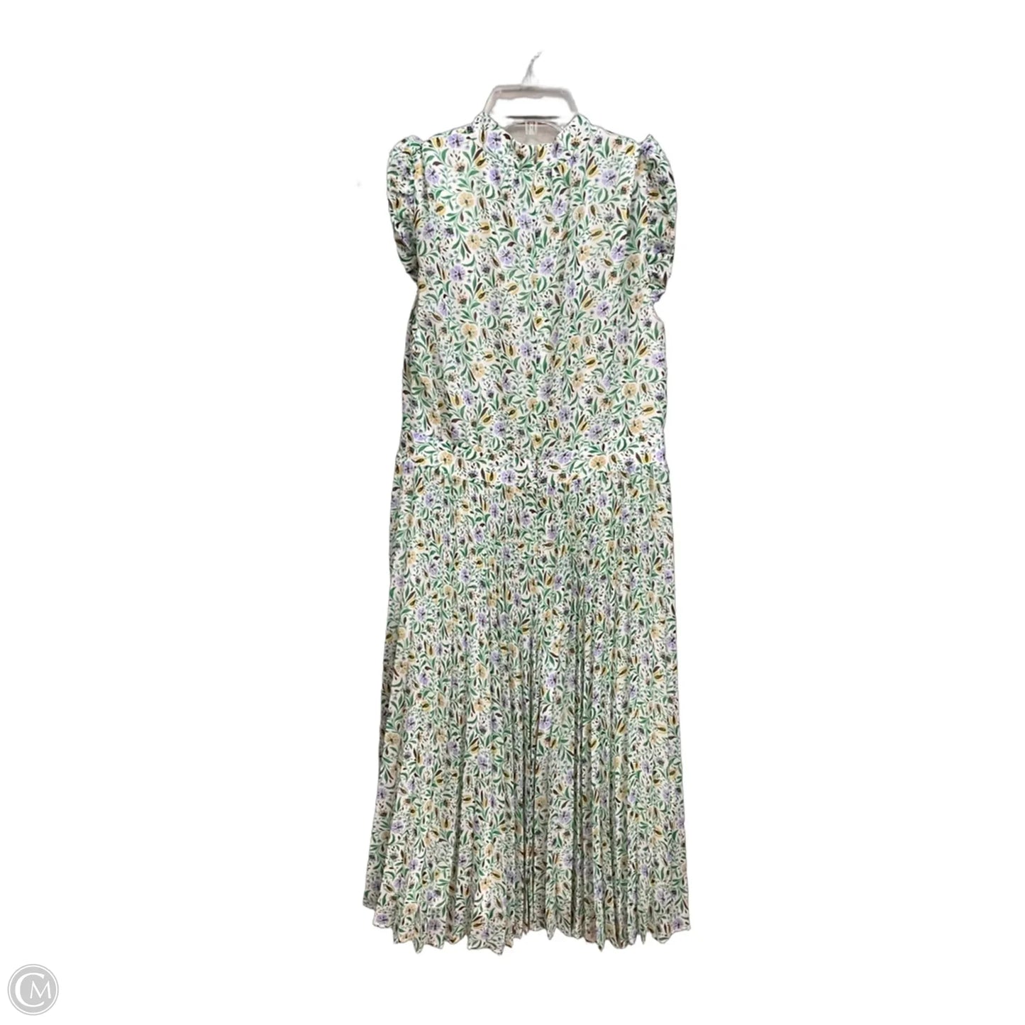 Dress Casual Midi By Ann Taylor In Floral Print, Size: S