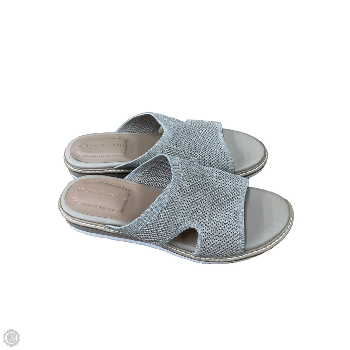 Sandals Flats By Kelly And Katie In Gold, Size: 7.5