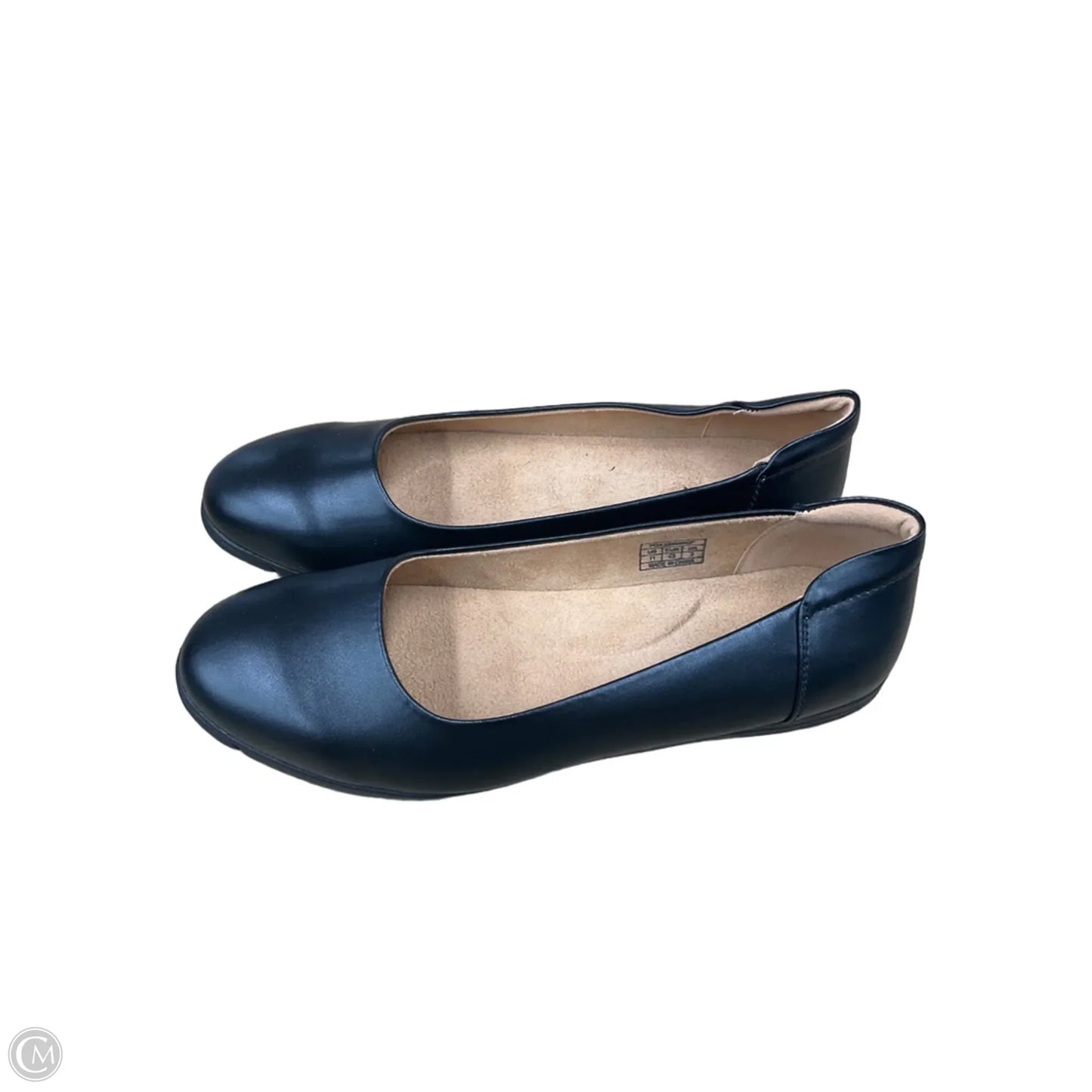 Shoes Flats By Clothes Mentor In Black, Size: 11