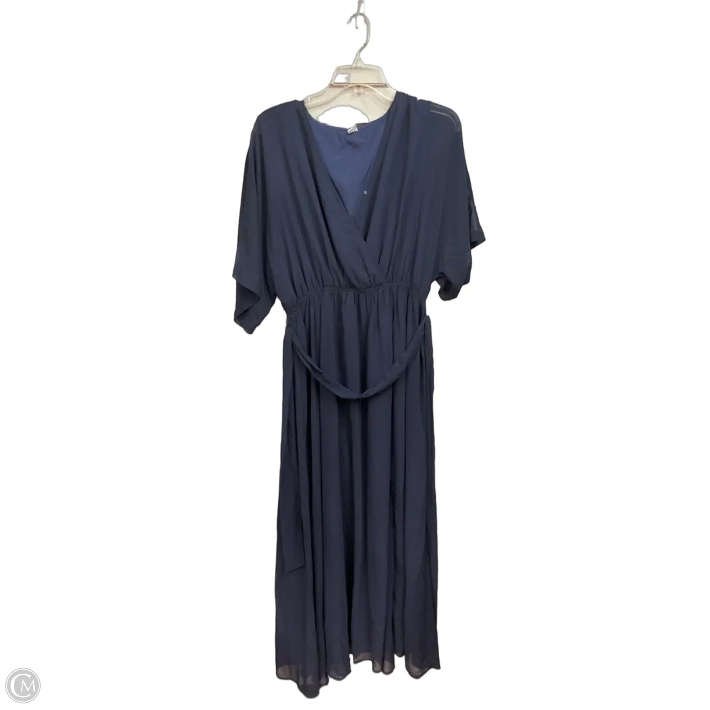 Dress Casual Maxi By Anrabess In Navy, Size: L