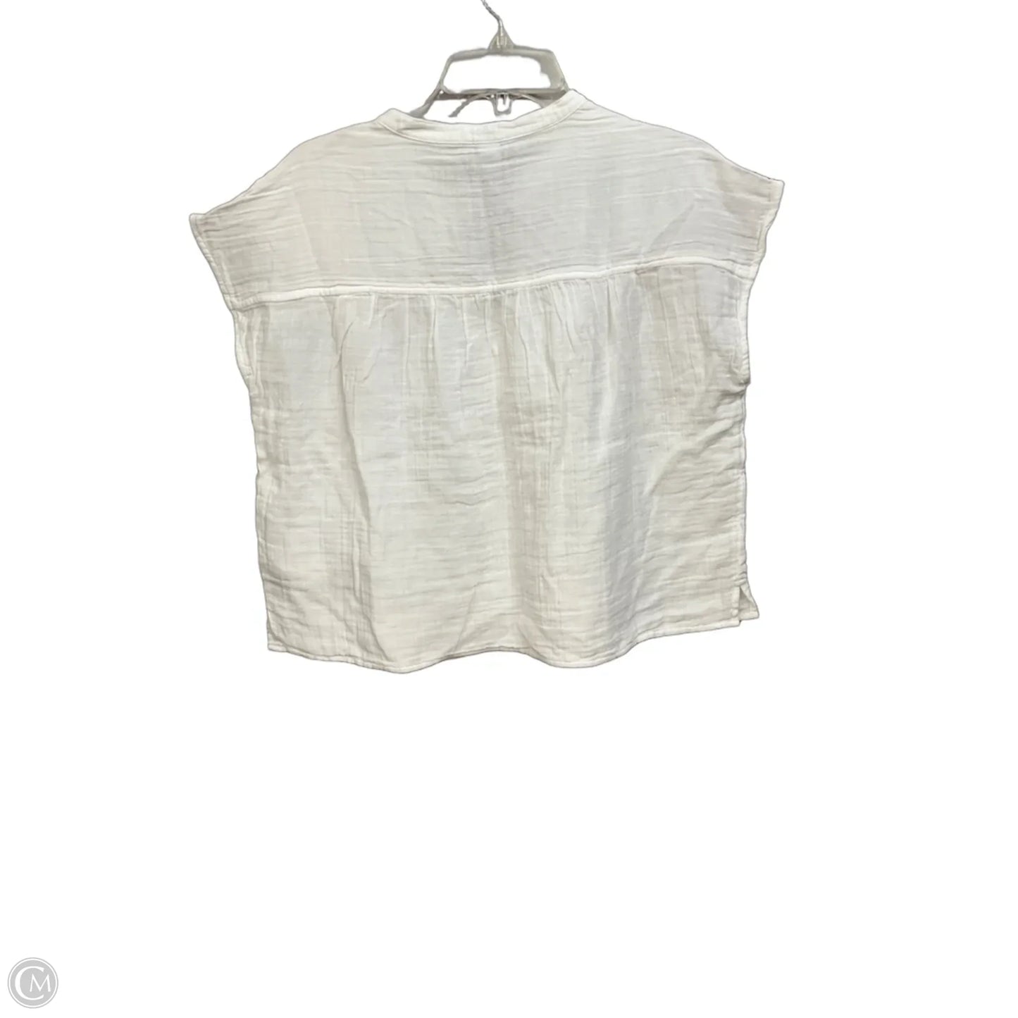 Top Sleeveless By Old Navy In White, Size: M