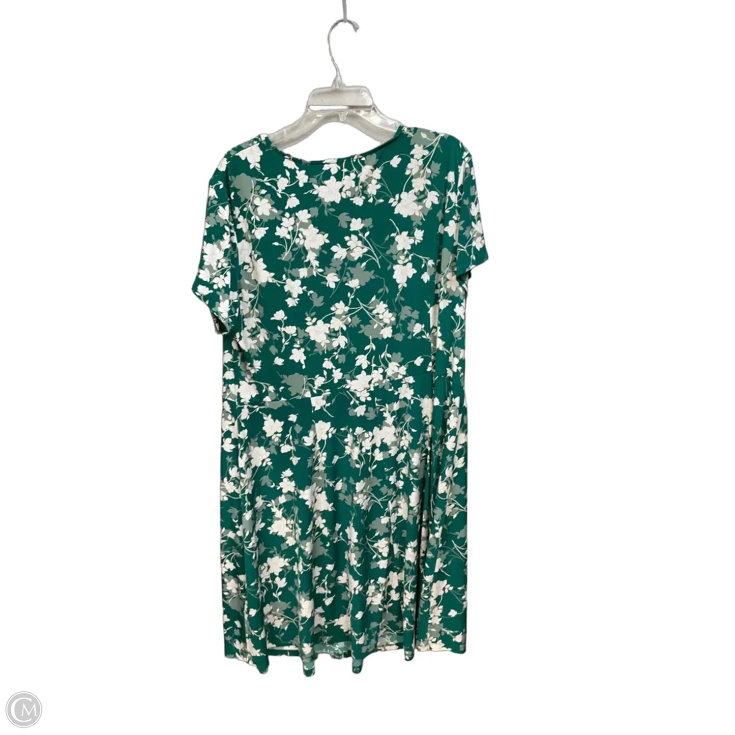 Dress Casual Midi By Maggy London In Floral Print, Size: 2x