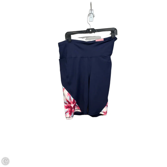 Athletic Shorts By Lane Bryant In Blue & Pink, Size: 2x