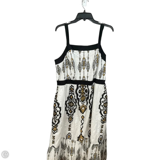 Dress Casual Midi By Lane Bryant In Multi-colored, Size: 2x