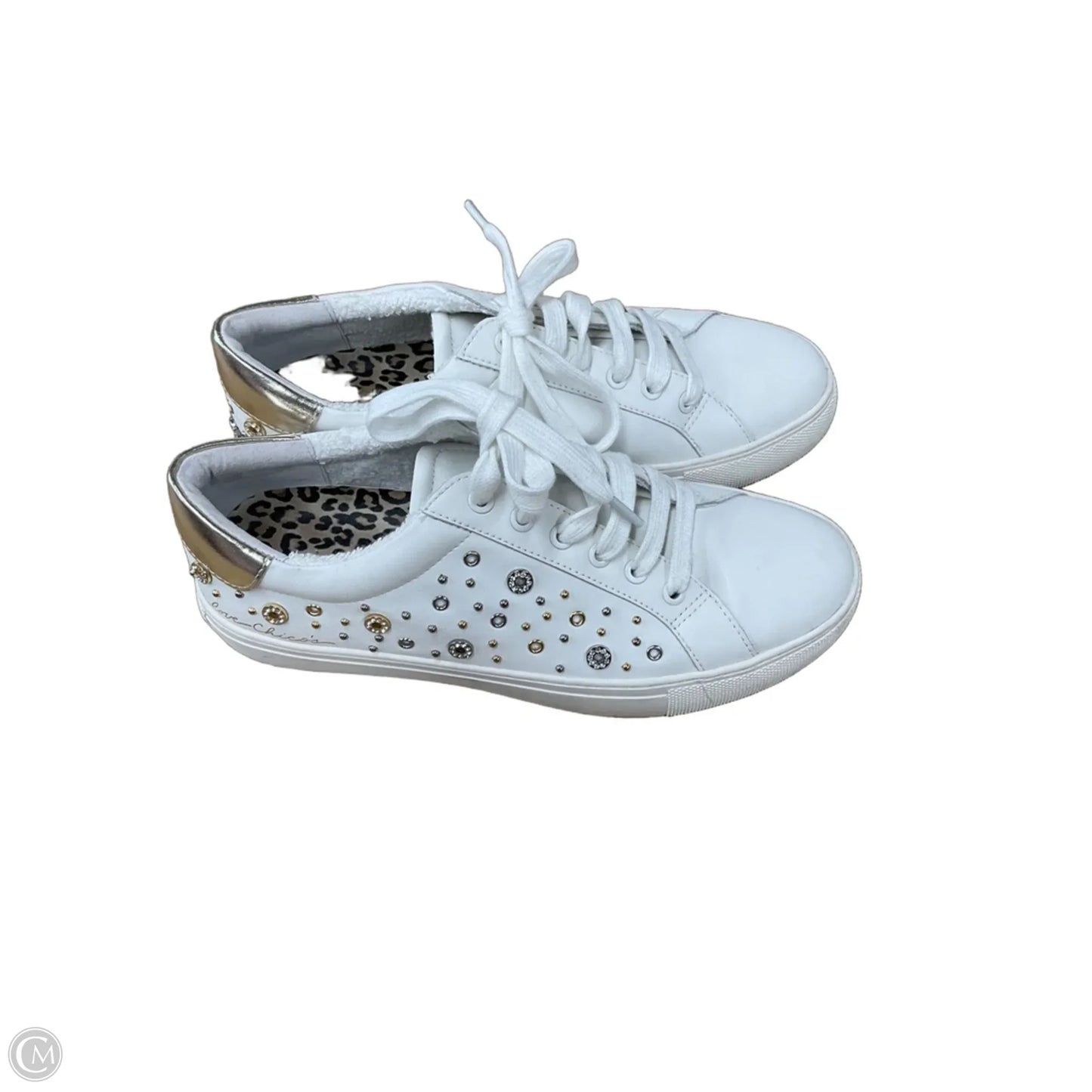 Shoes Sneakers By Chicos In White, Size: 6
