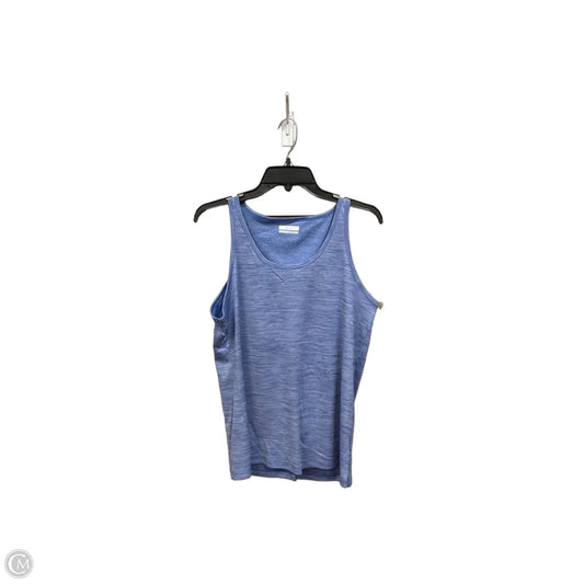 Athletic Tank Top By Columbia In Blue, Size: L