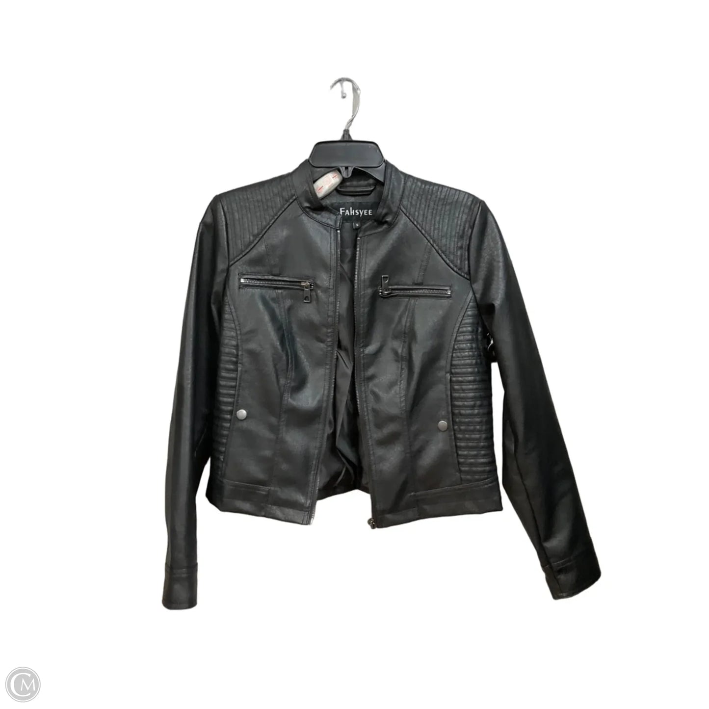 Jacket Moto By Cme In Black, Size: S