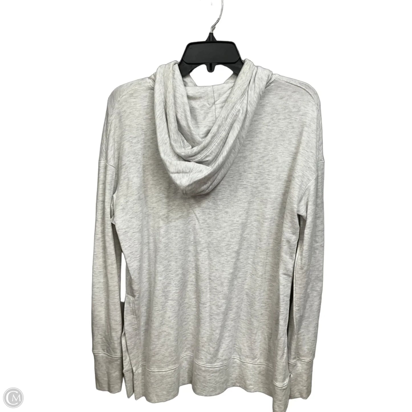 Athletic Sweatshirt Hoodie By Athleta In Grey, Size: S