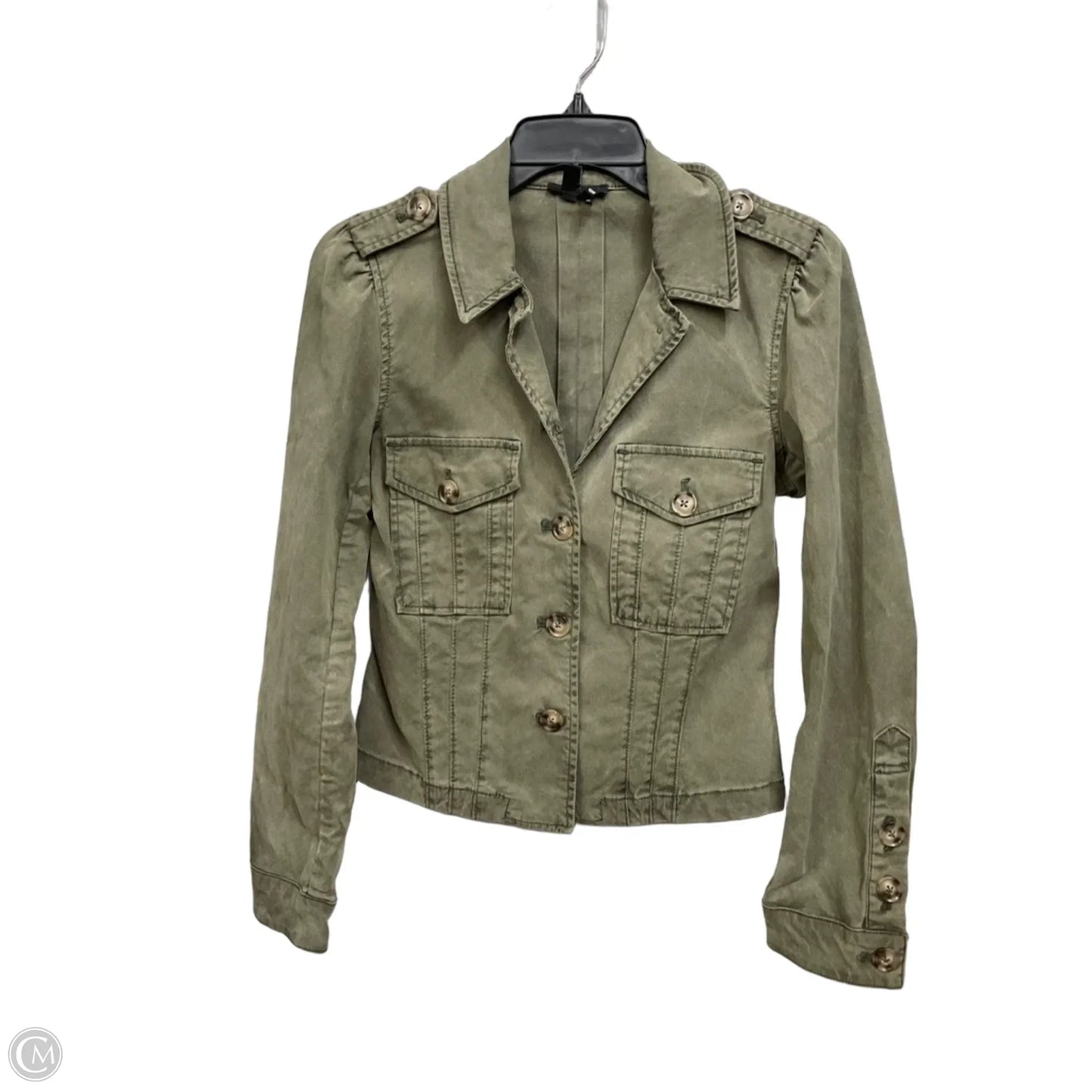 Jacket Utility By Paige In Green, Size: Xs