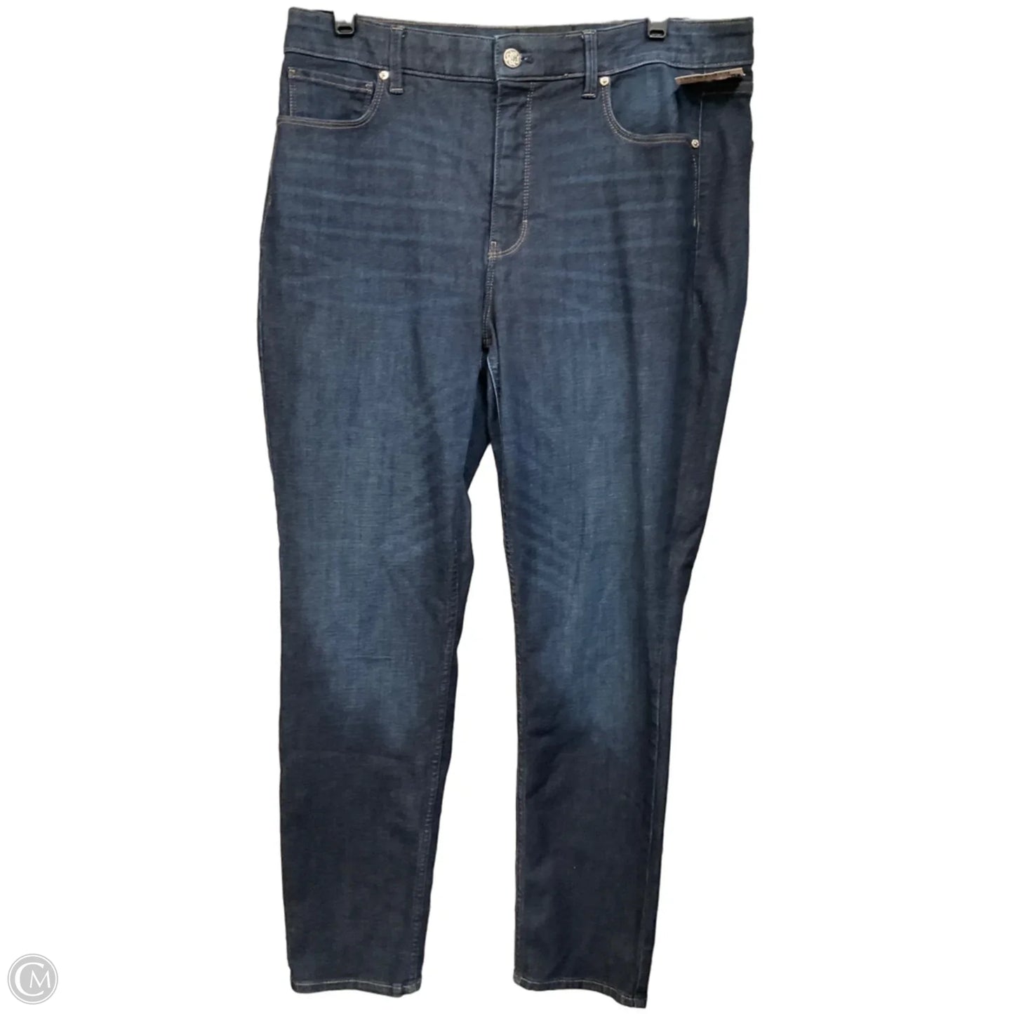 Jeans Skinny By White House Black Market In Blue Denim, Size: 14