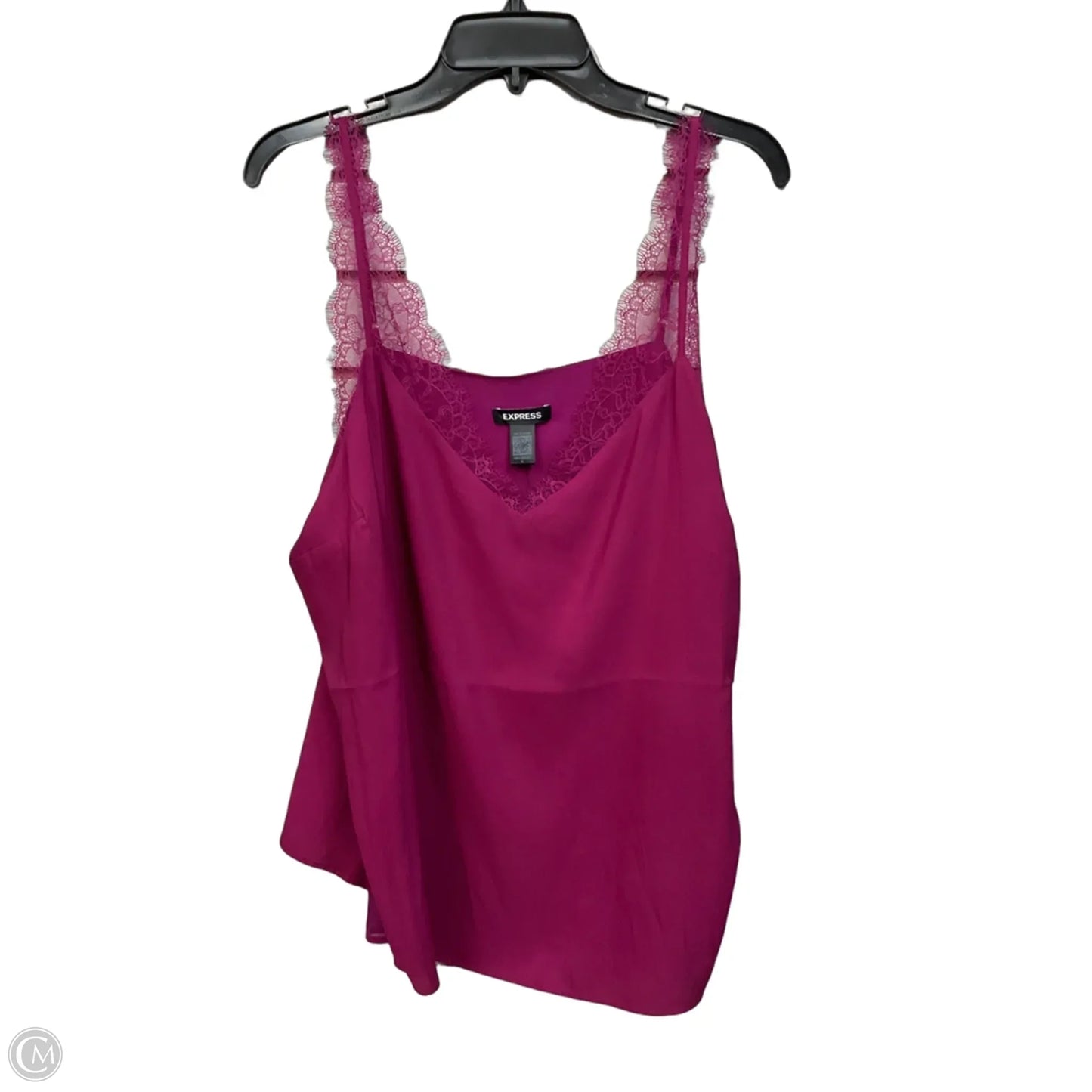 Top Cami By Express In Purple, Size: Xl