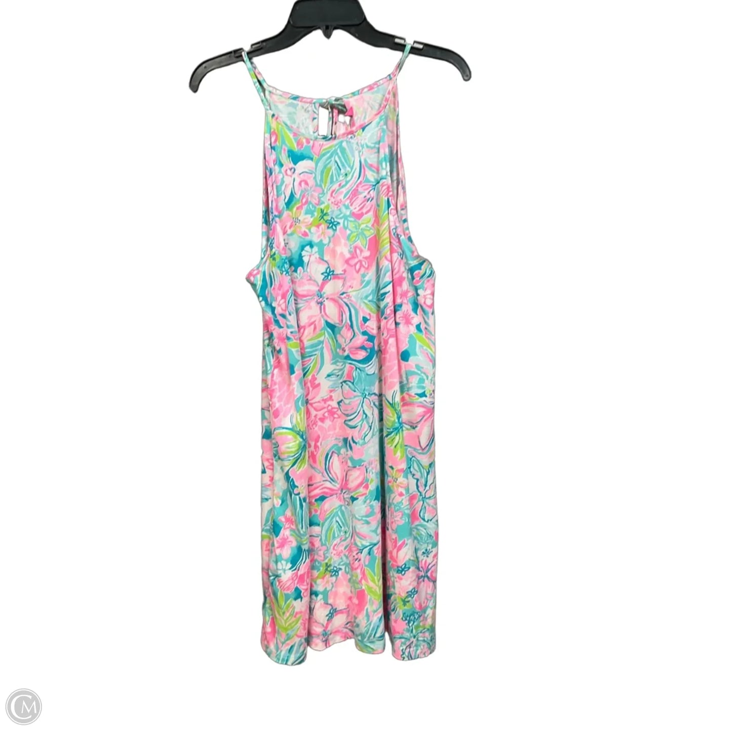 Dress Designer By Lilly Pulitzer In Floral Print, Size: Xl