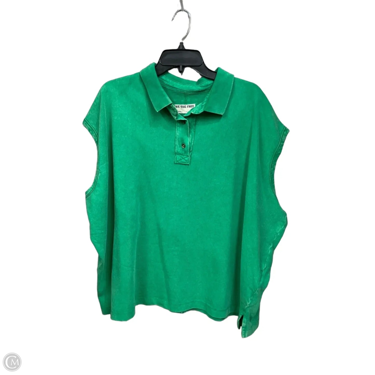 Top Sleeveless By We The Free In Green, Size: M