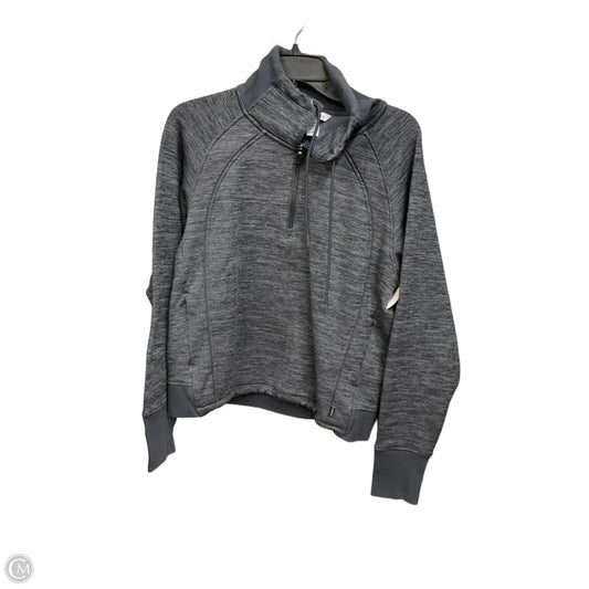 Athletic Sweatshirt Collar By Athleta In Grey, Size: M