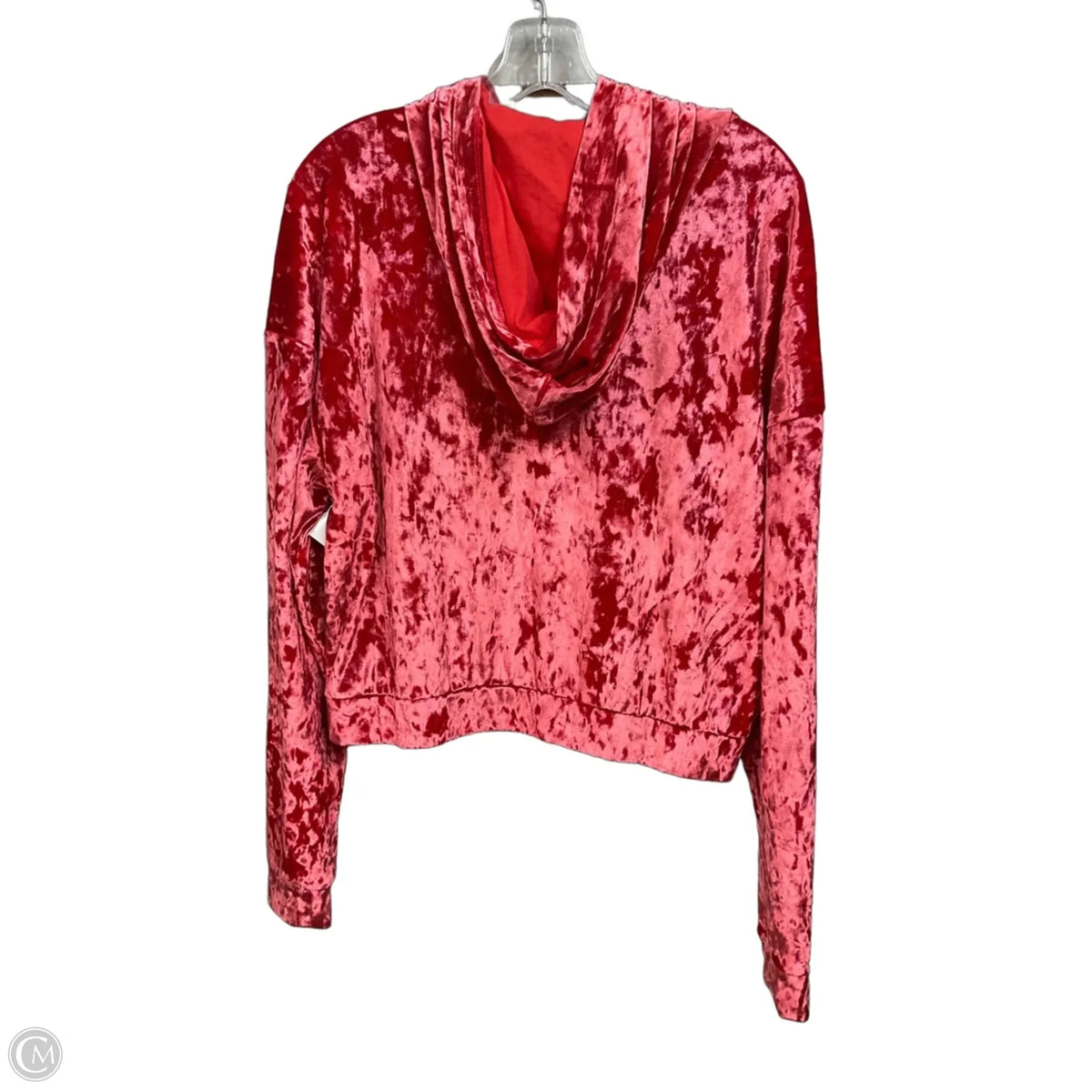 Athletic Jacket By Fabletics In Red, Size: L
