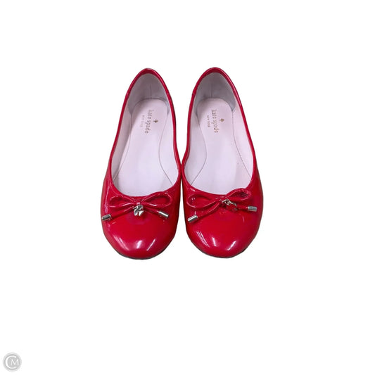 Shoes Designer By Kate Spade In Red, Size: 7.5