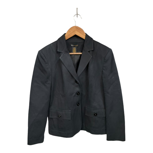 Blazer By Clothes Mentor In Blue, Size: 6