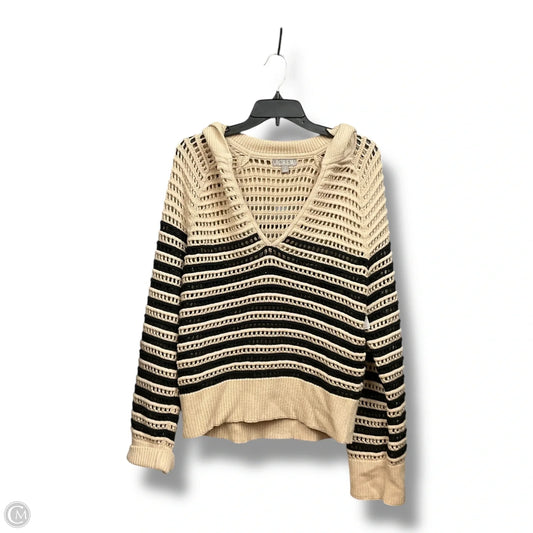 Sweater By J. Crew In Black & Cream, Size: M