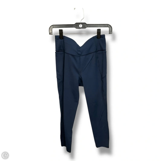 Athletic Capris By Lululemon In Navy, Size: S