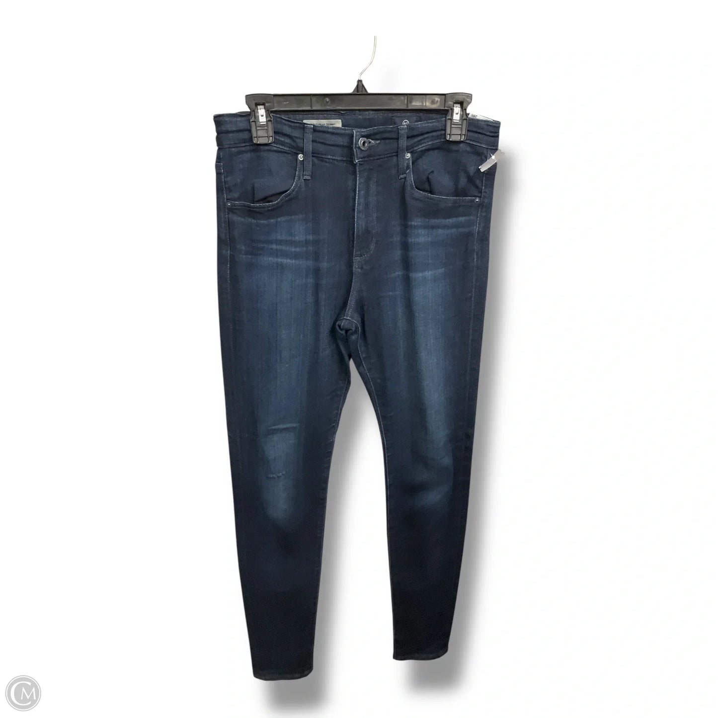 Jeans Skinny By Adriano Goldschmied In Blue Denim, Size: 6