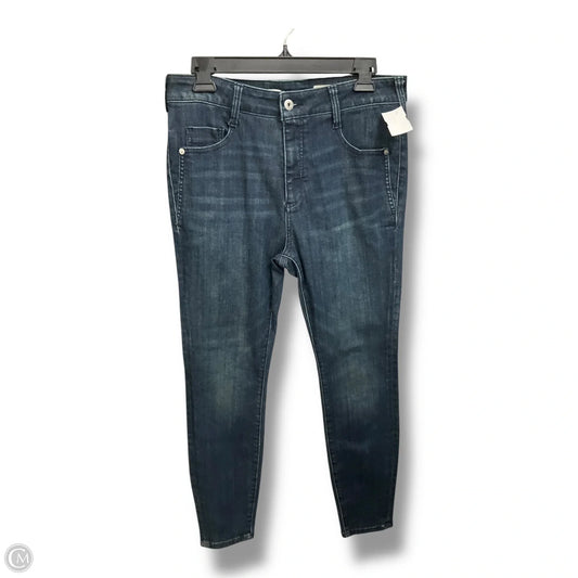 Jeans Skinny By Pilcro In Blue Denim, Size: 8