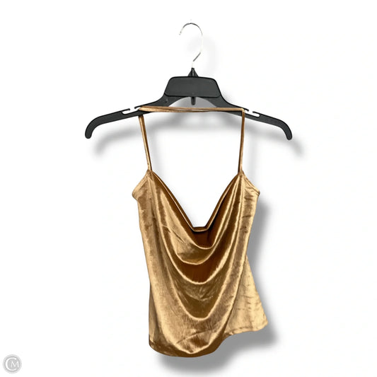 Top Cami By Express In Gold, Size: Xs