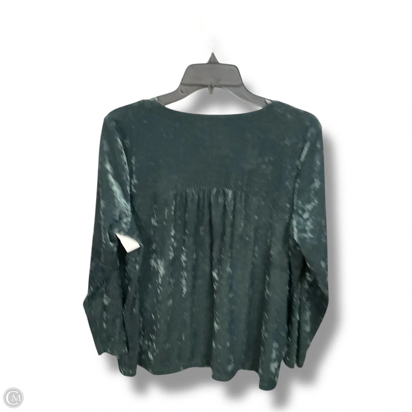 Top Long Sleeve By J. Jill In Green, Size: L
