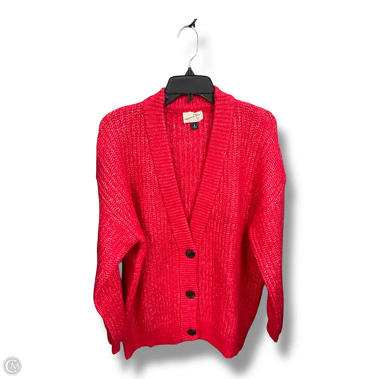 Cardigan By Universal Thread In Pink, Size: M