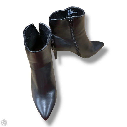 Boots Ankle Heels By Kelly And Katie In Black, Size: 7.5
