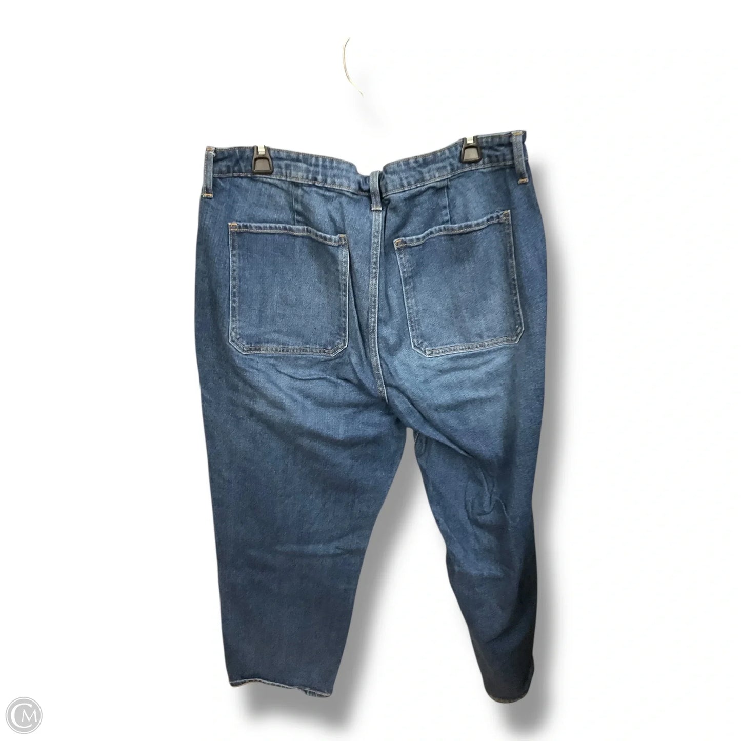 Jeans Straight By Old Navy In Blue Denim, Size: 18