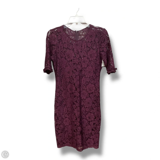 Dress Party Midi By Calvin Klein In Purple, Size: S