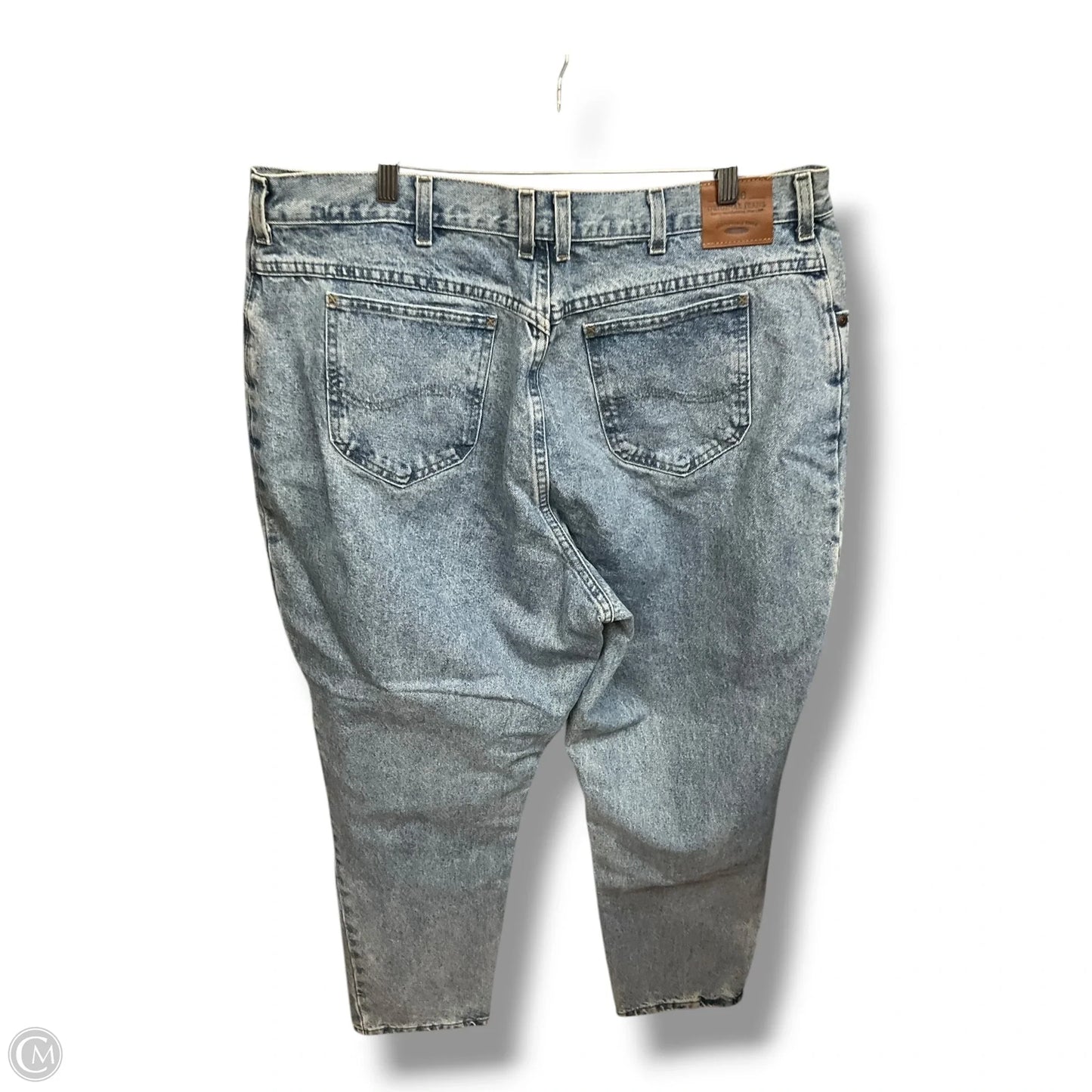 Jeans Skinny By Lee In Blue Denim, Size: 22