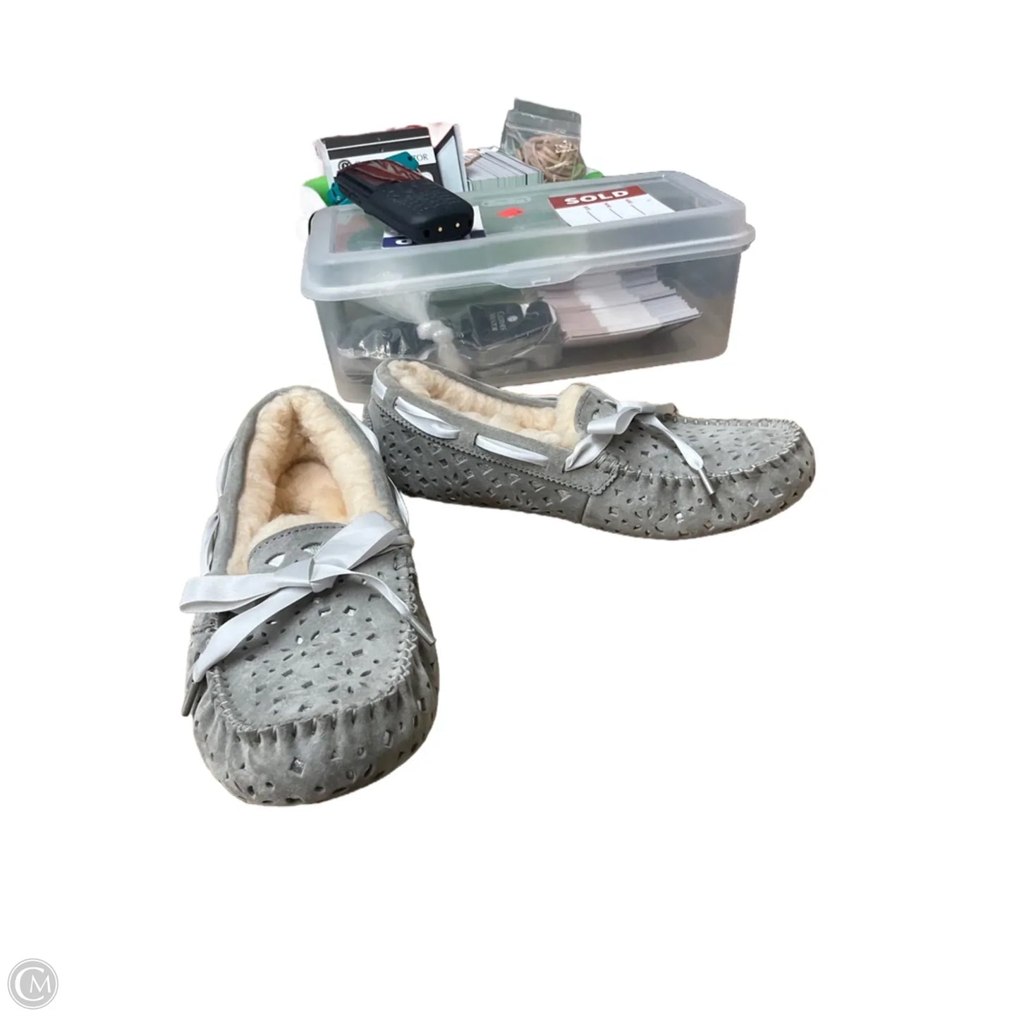 Slippers Designer By Ugg In Grey