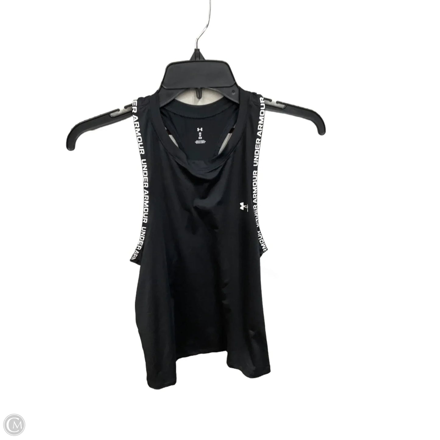 Athletic Tank Top By Under Armour In Black, Size: Xs