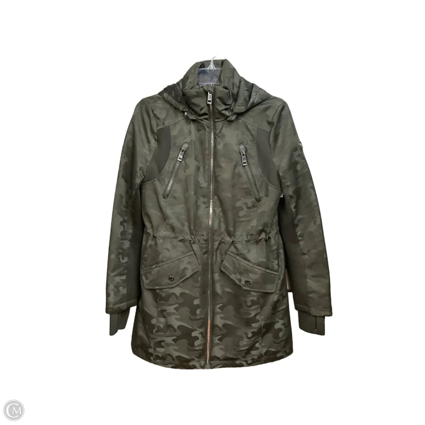 Coat Parka By Michael By Michael Kors In Camouflage Print, Size: Xs