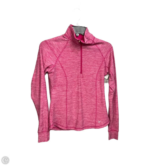 Athletic Top Long Sleeve Collar By Old Navy In Pink, Size: Xs