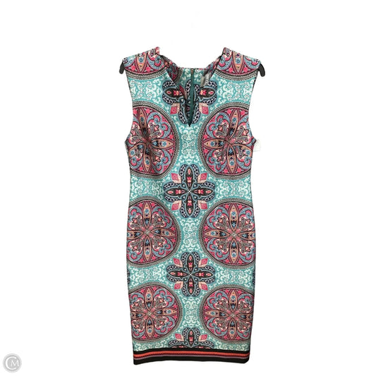 Dress Casual Midi By Eci In Multi-colored, Size: L