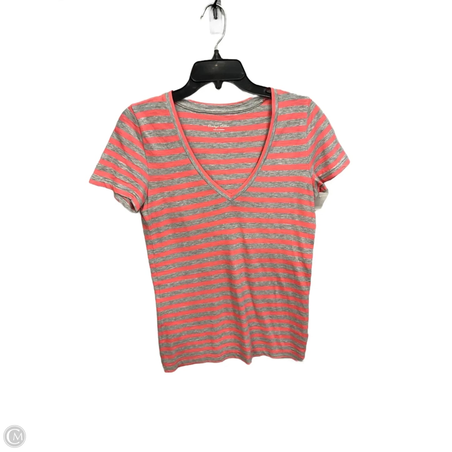 Top Short Sleeve By J. Crew In Striped Pattern, Size: S