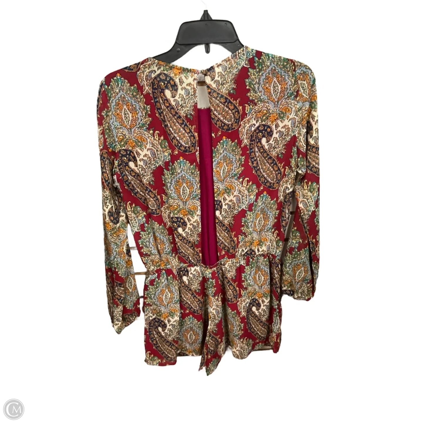 Romper By Lucca Couture In Paisley Print, Size: S