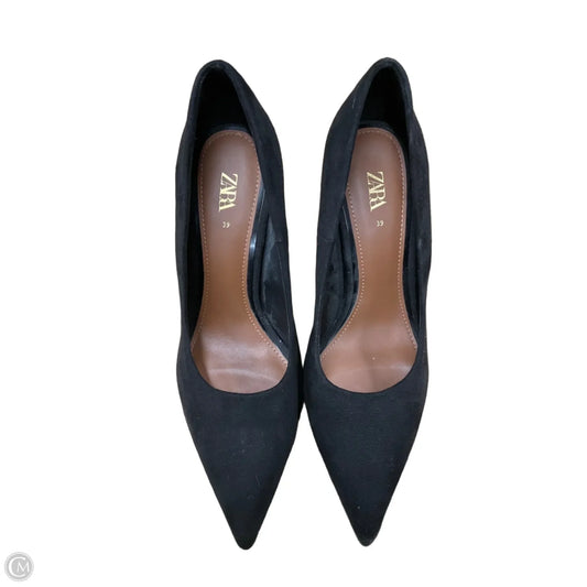 Shoes Heels Stiletto By Zara In Black, Size: 8.5