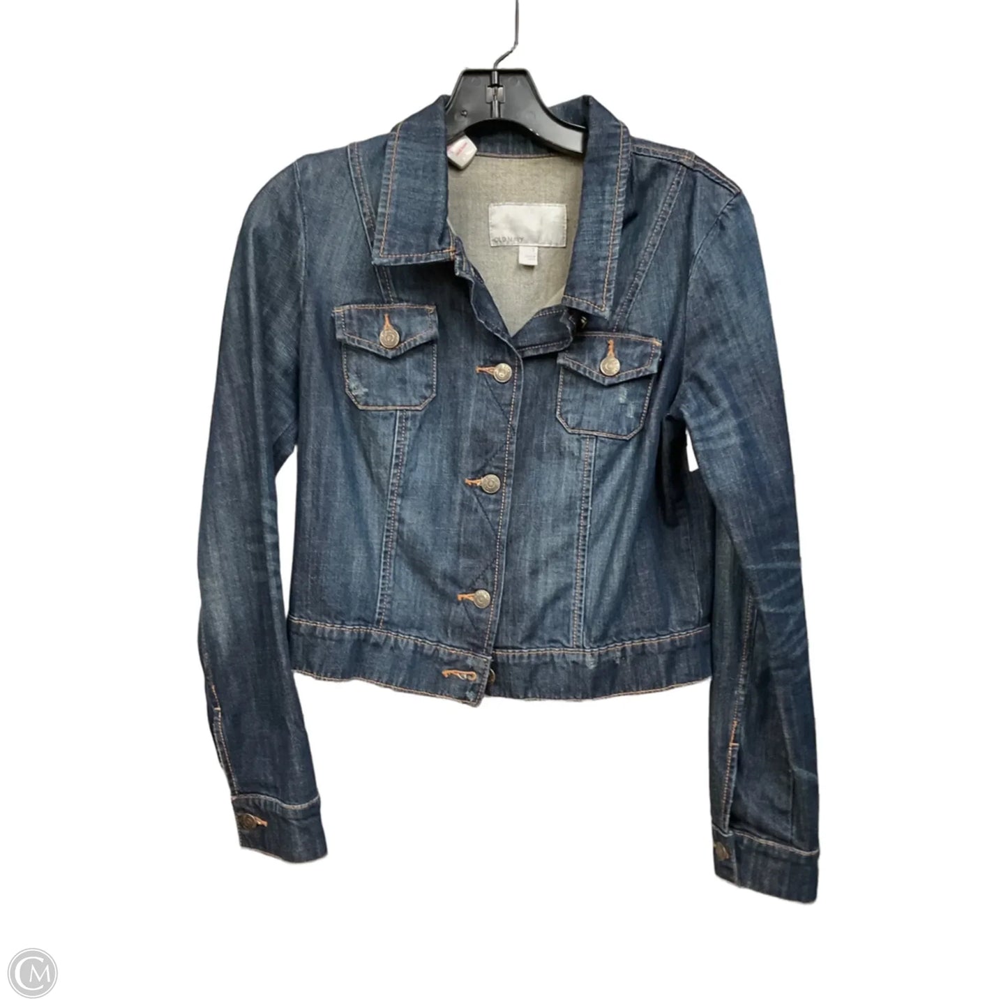 Jacket Denim By Old Navy In Blue Denim, Size: S