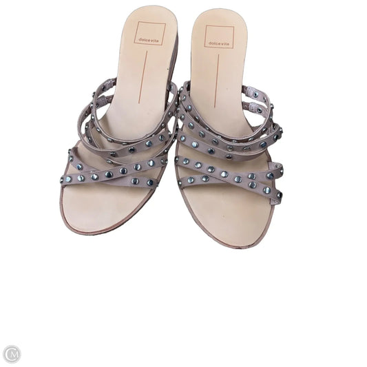Sandals Flats By Dolce Vita In Tan, Size: 9