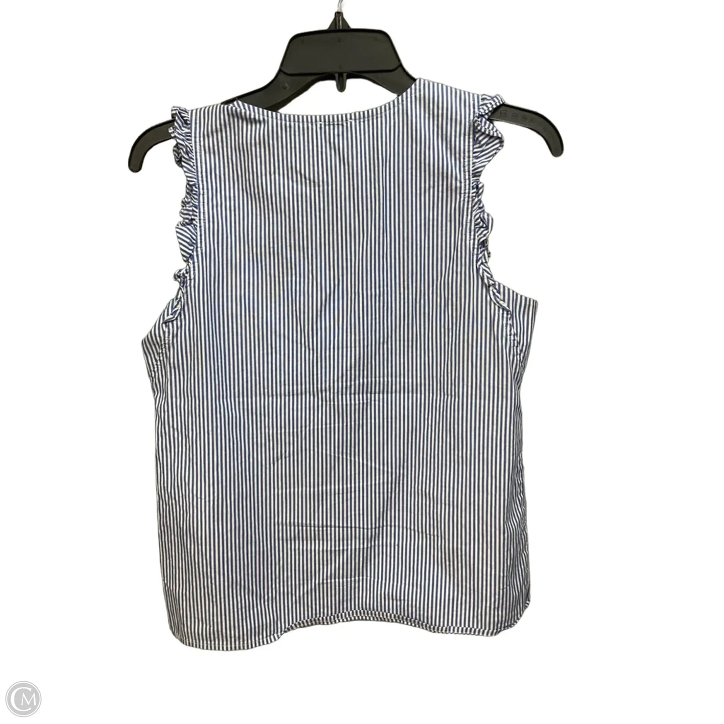 Top Sleeveless By J. Crew In Striped Pattern, Size: Xs