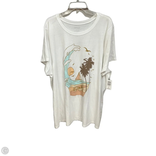 Top Short Sleeve By Torrid In Multi-colored, Size: 4x
