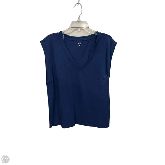 Top Short Sleeve By Ana In Navy, Size: Xl